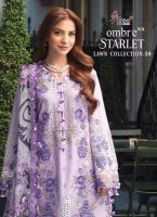 Ombre starlet lawn collection vol-26 Nx dress material in wholesale  - wholesale export